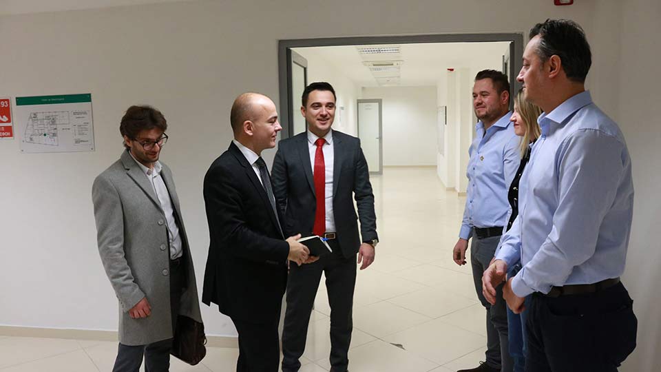 Работна средба со Министерот за финансии Драган Тевдовски