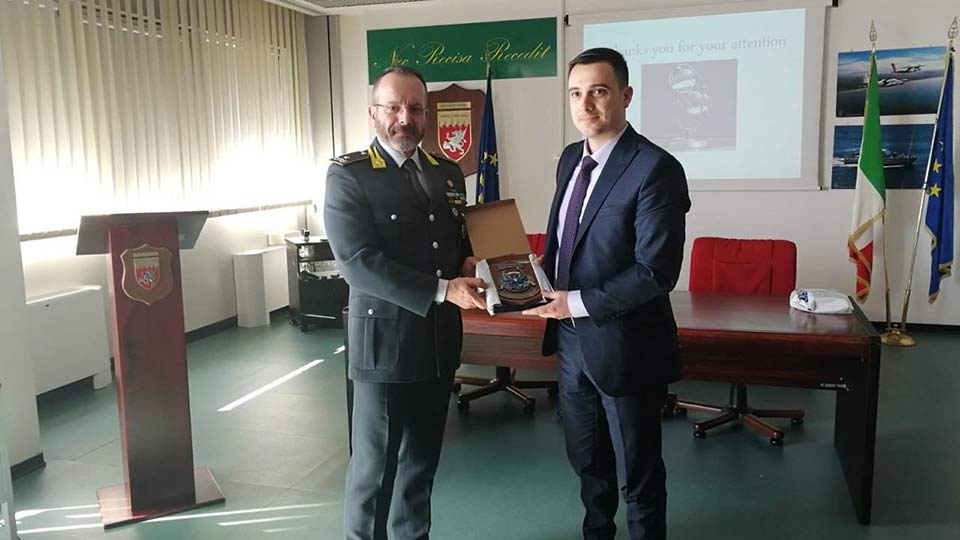 Директорот Арафат Муареми во работна посета на Guardia di Finanza, Република Италија- 5