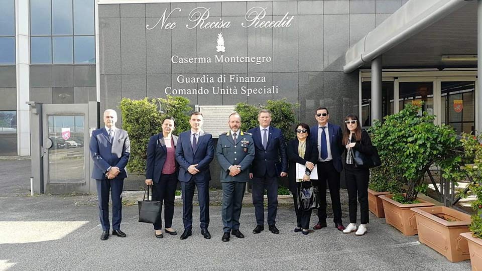 Директорот Арафат Муареми во работна посета на Guardia di Finanza, Република Италија- 7